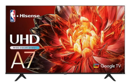 Hisense 65-inch Class A7 Series Dolby Vision HDR 4K UHD Google Smart TV