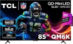 TCL 85-inch QM6K Series QD-Mini LED QLED 4K UHD Smart TV
