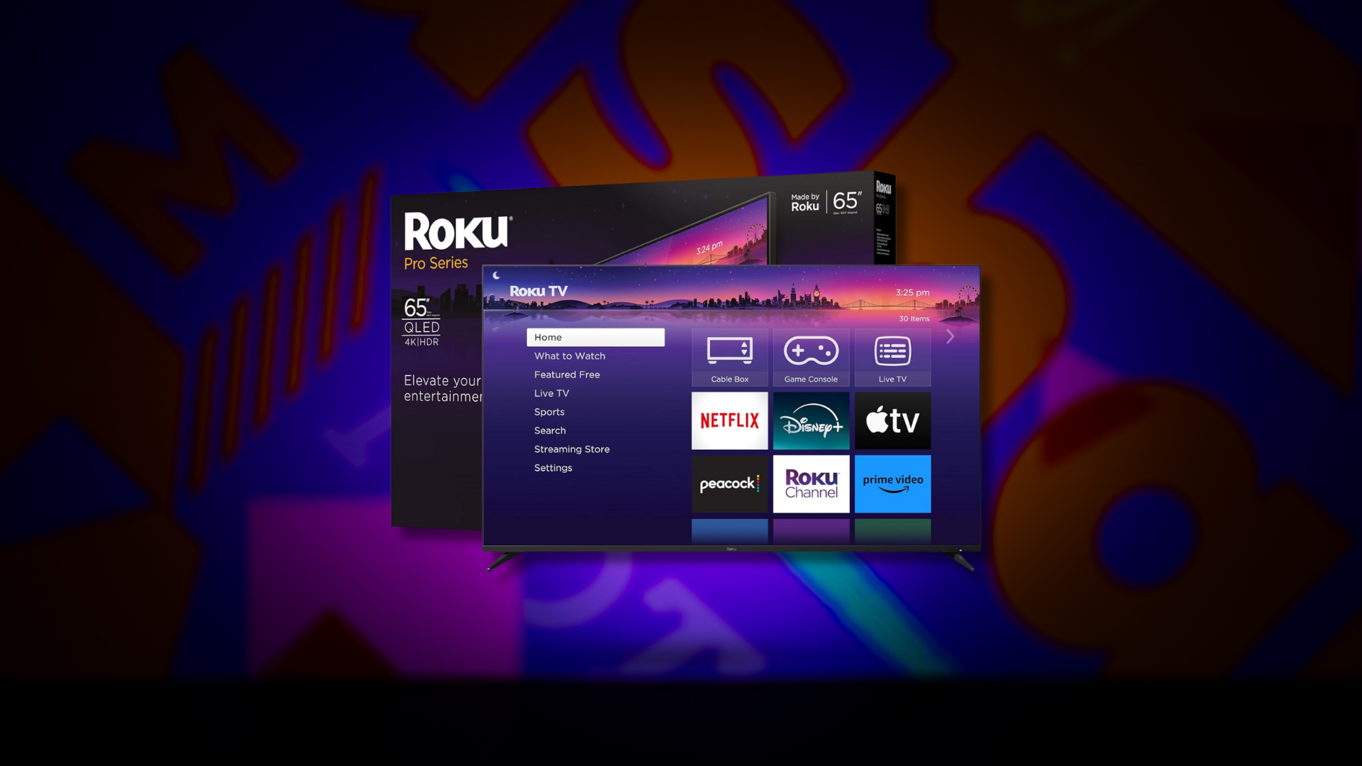 Roku Smart TV 65-Inch Pro