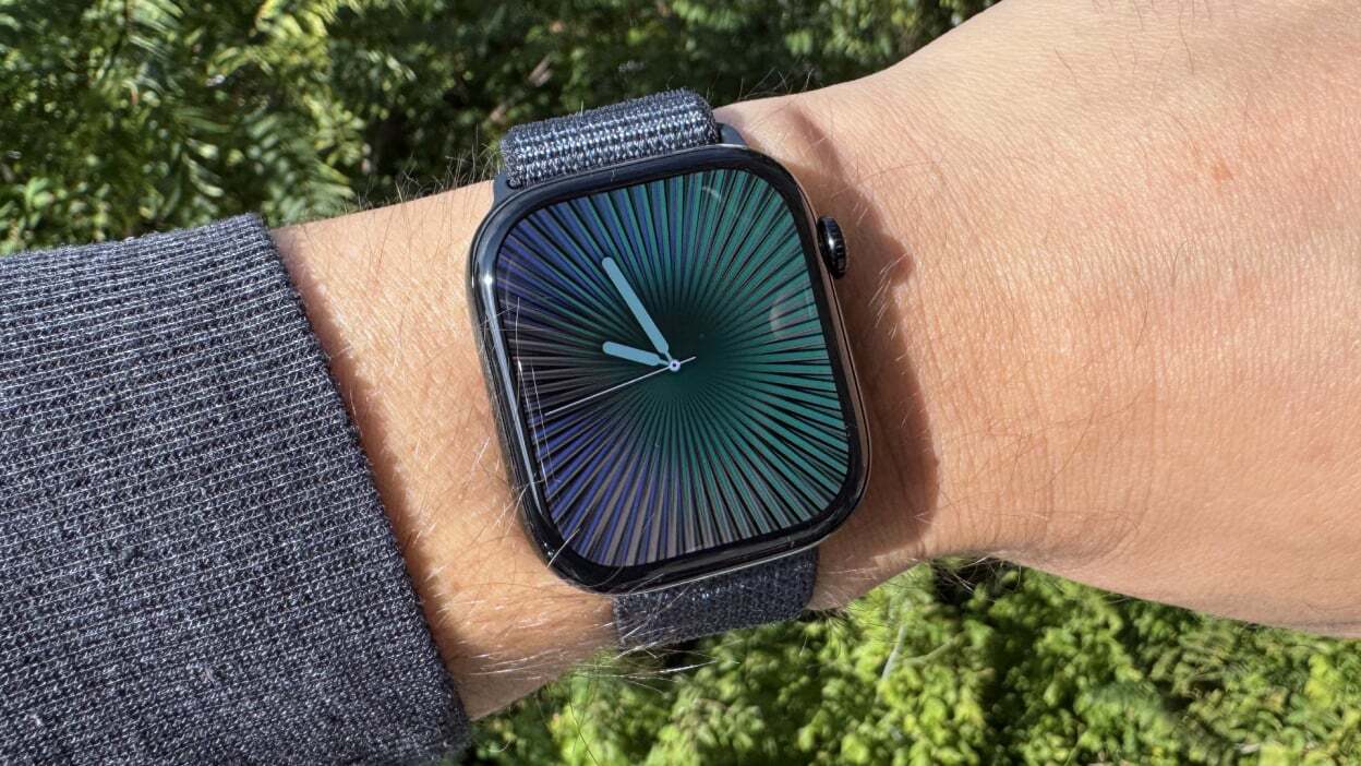 apple watch series 10 on man's wrist