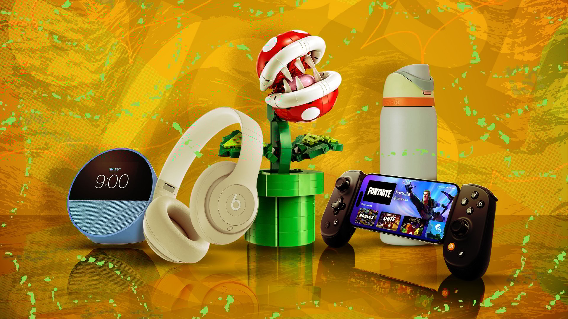 Ian Moore / Mashable Composite; BACKBONE / LEGO / Beats / Owala / Amazon