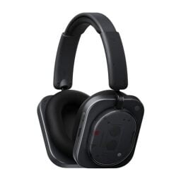 Nothing Headphone (1) Hybrid Active Noise Cancelling Headphones, Wireless Over Ear Headphones with 6 MICS, Personalized Spatial Audio, Tuning by KEF, Up to 80 Hours Playtime, Bluetooth Headset Black