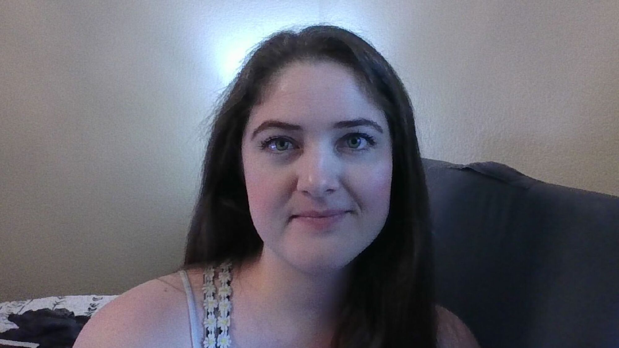 a webcam selfe of the author