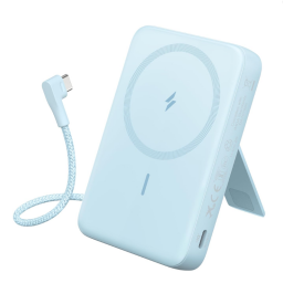 Anker Zolo Magnetic Power Bank on white background
