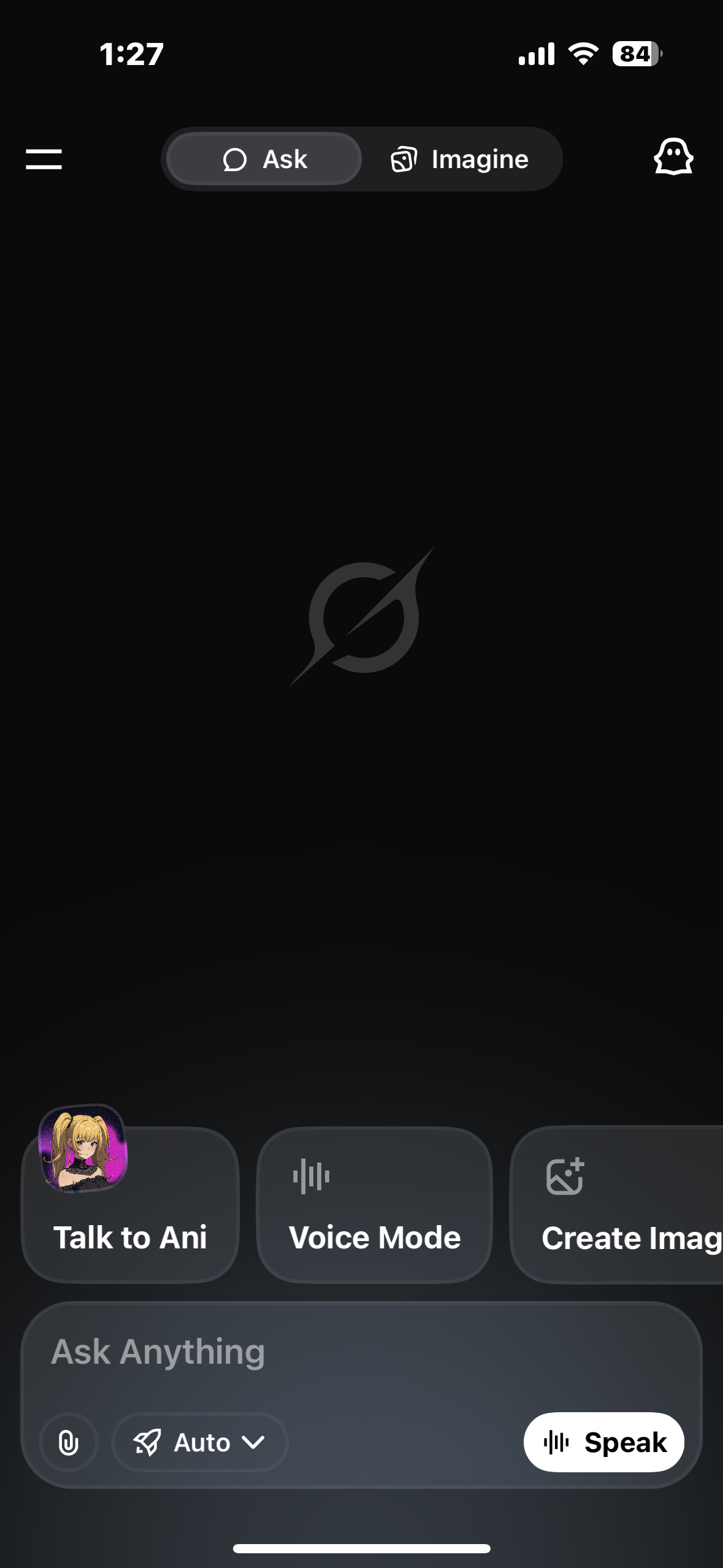 Grok imagine on ios app