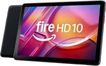 An Amazon Fire HD 10 tablet