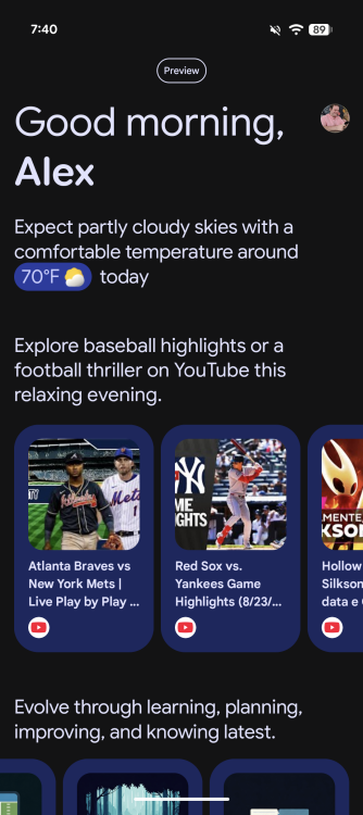 Pixel 10 Daily Hub screenshot