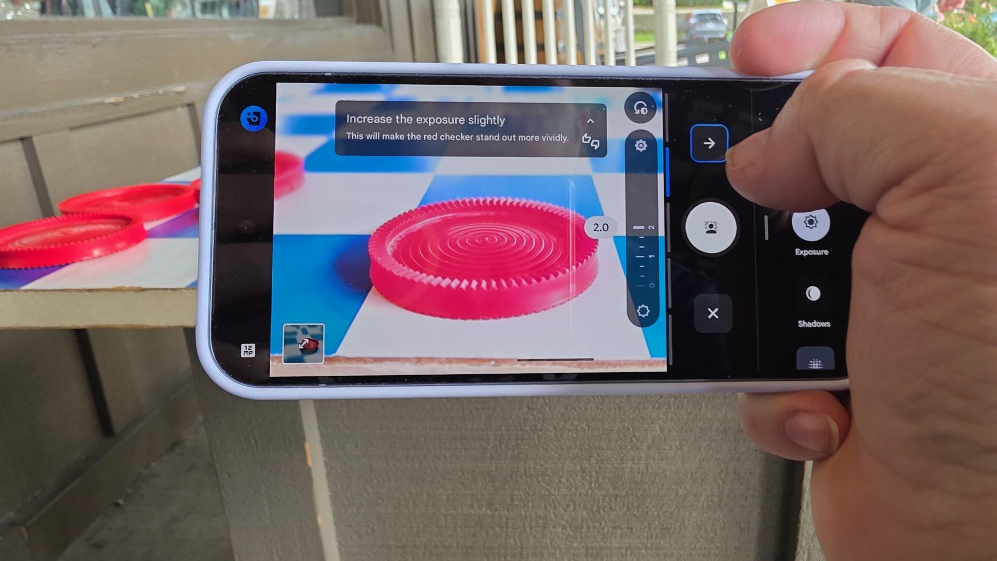 The ai camera coach tool on the pixel 10 pro