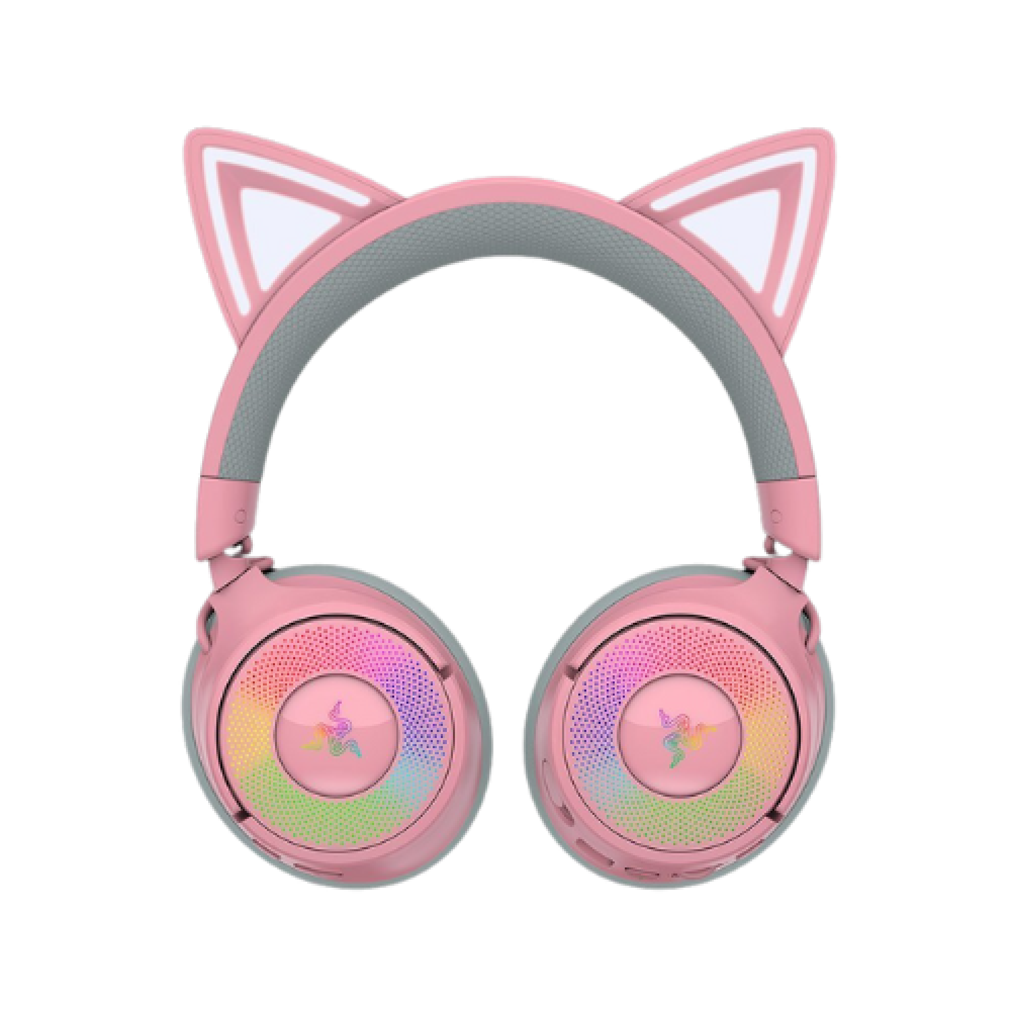 the razer kraken kitty v3 pro in pink