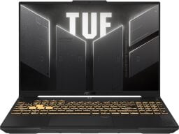 The ASUS TUF Gaming F16 Gaming Laptop on a white background