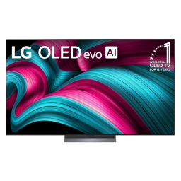 LG C5 OLED TV on white background