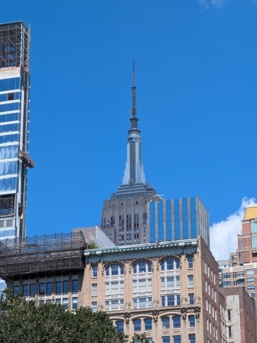 NYC skyline with 5x optical zoom