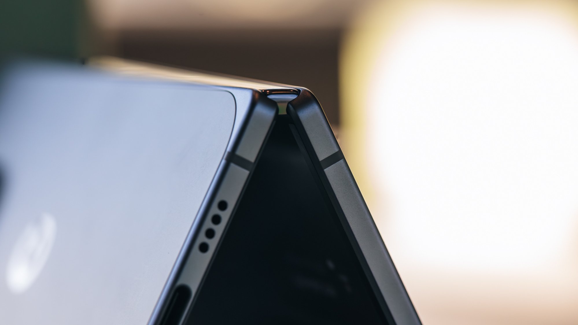 Pixel 10 Pro Fold in a tent-like formation