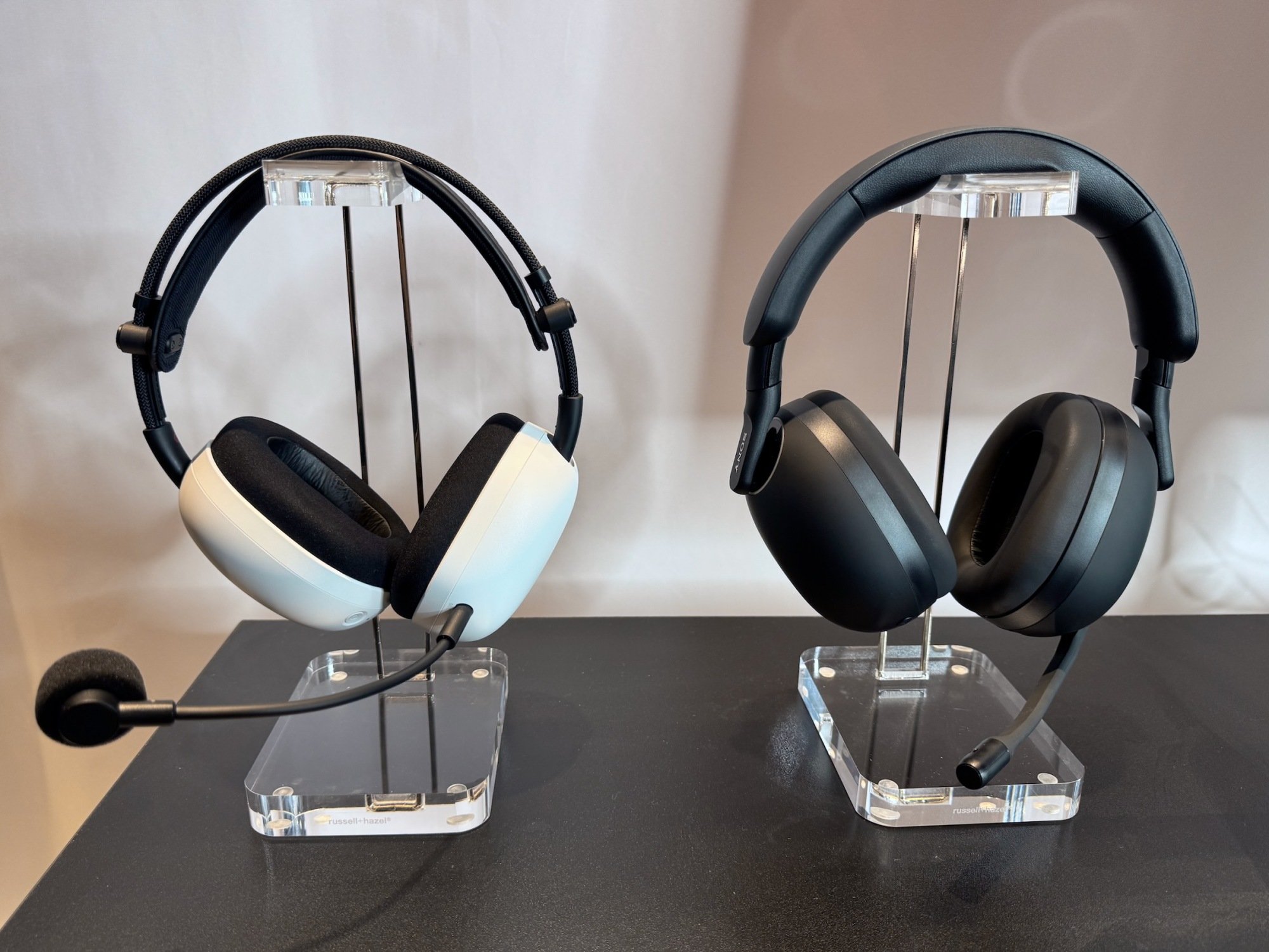 the sony h9 ii headset alongside original h9 headset