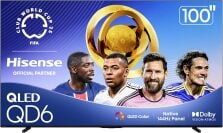 A Hisense 100-inch Class QD6 QLED 4K TV