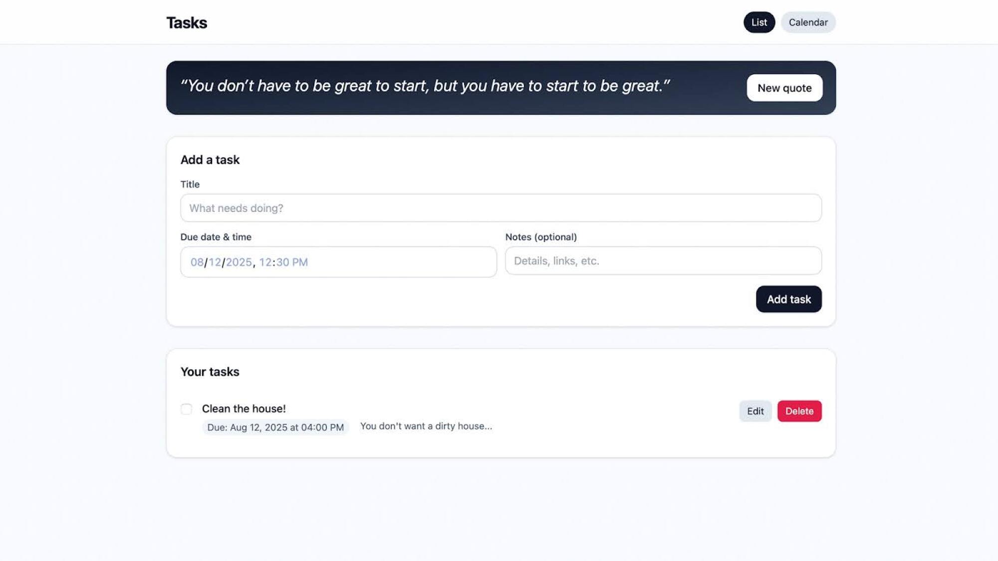 a productivity app created by ChatGPT