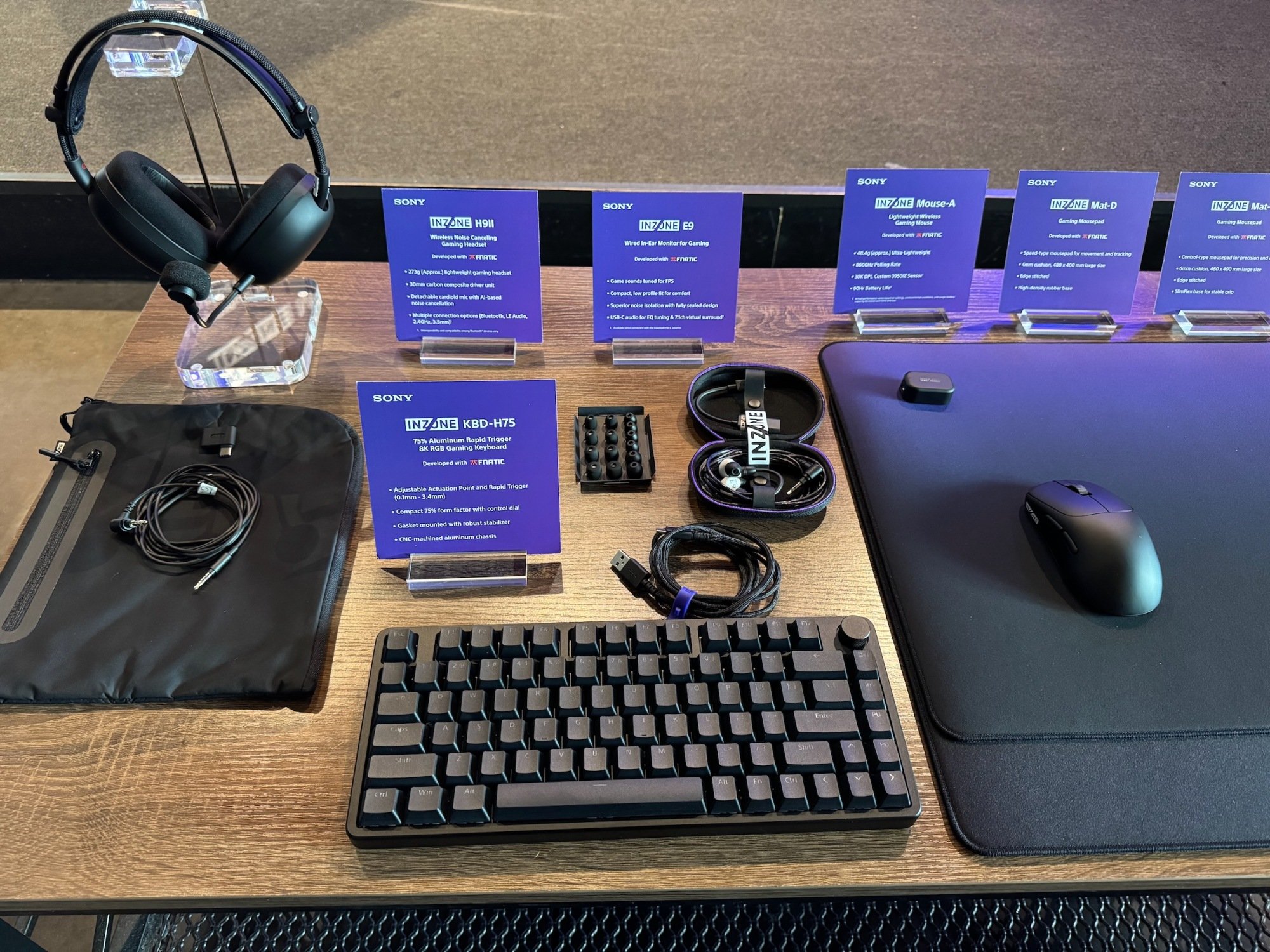 the new sony inzone gaming lineup