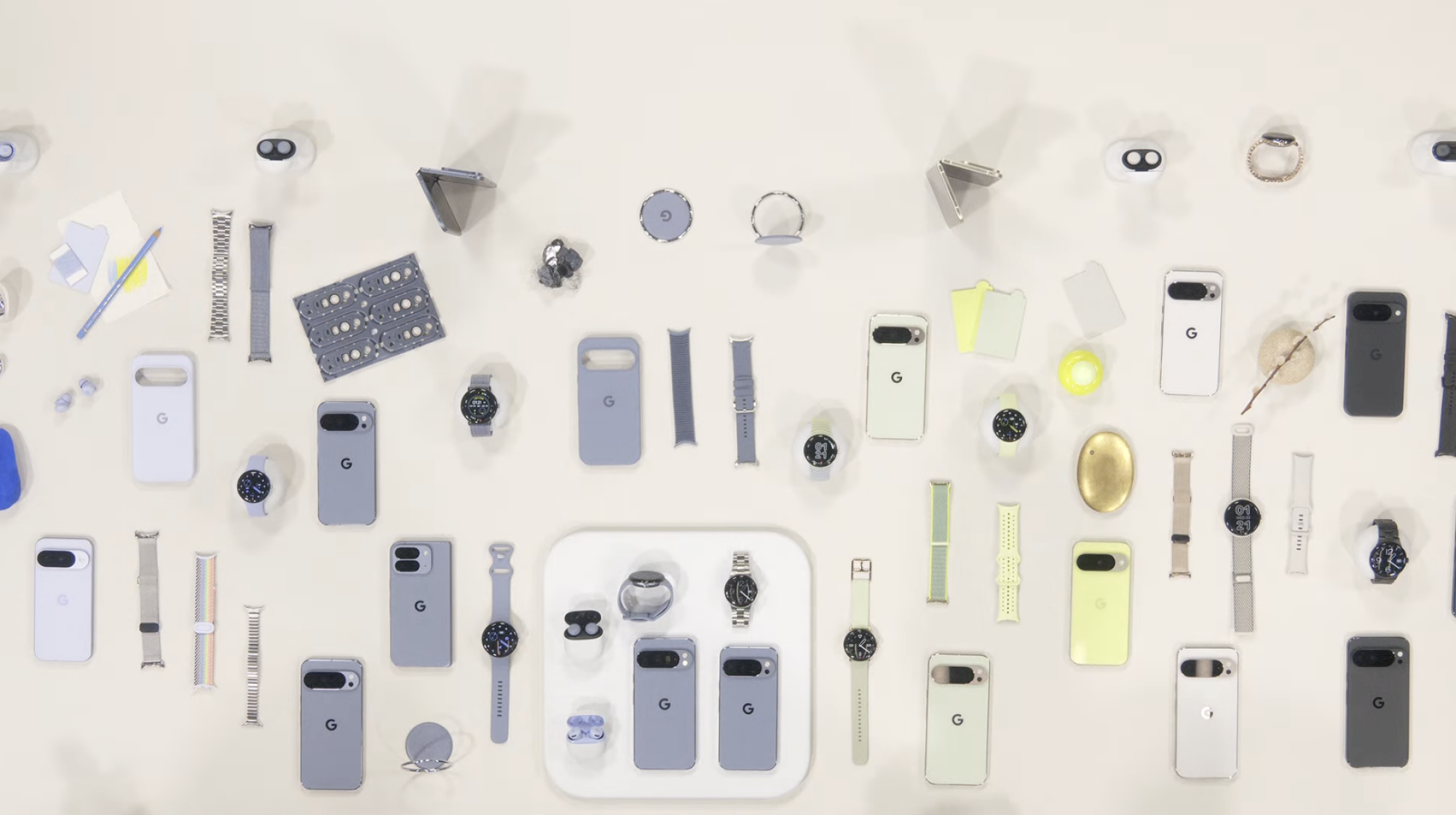 the new products and accessories debuted at the made by google 2025 event
