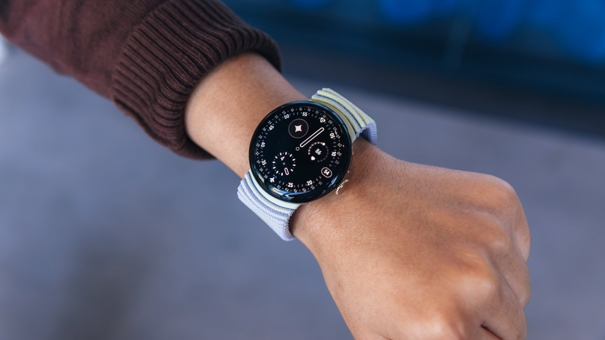 pixel watch 4 on man's wrist