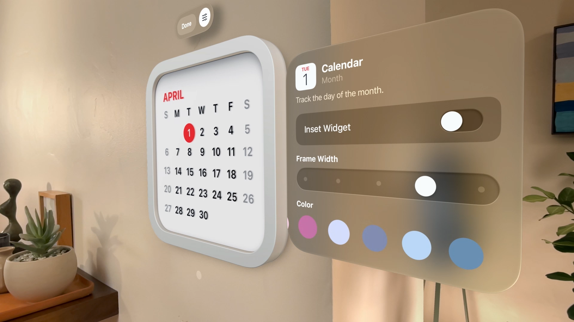 vision os 26 user interface