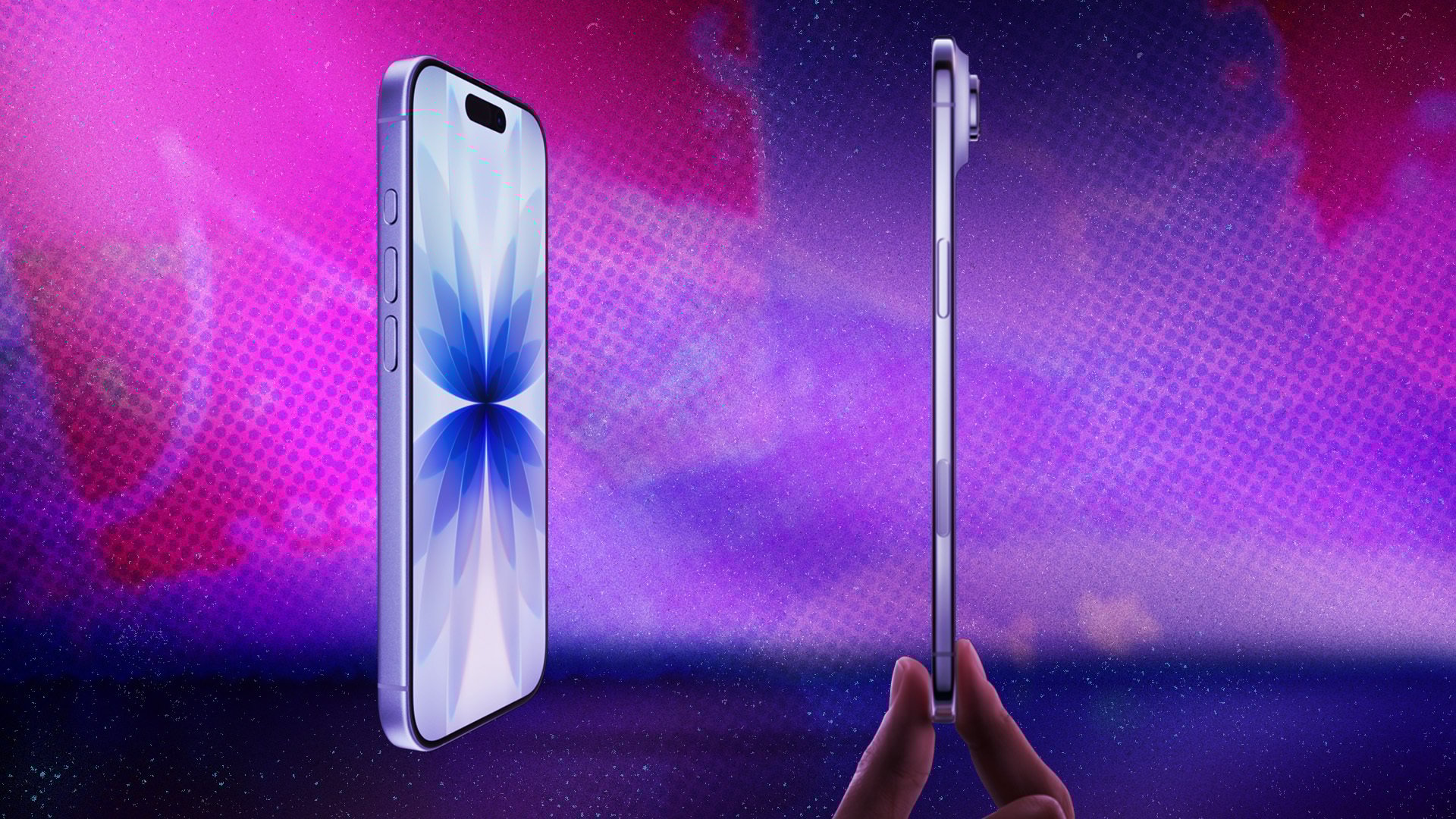 An Apple iPhone 17 and iPhone Air