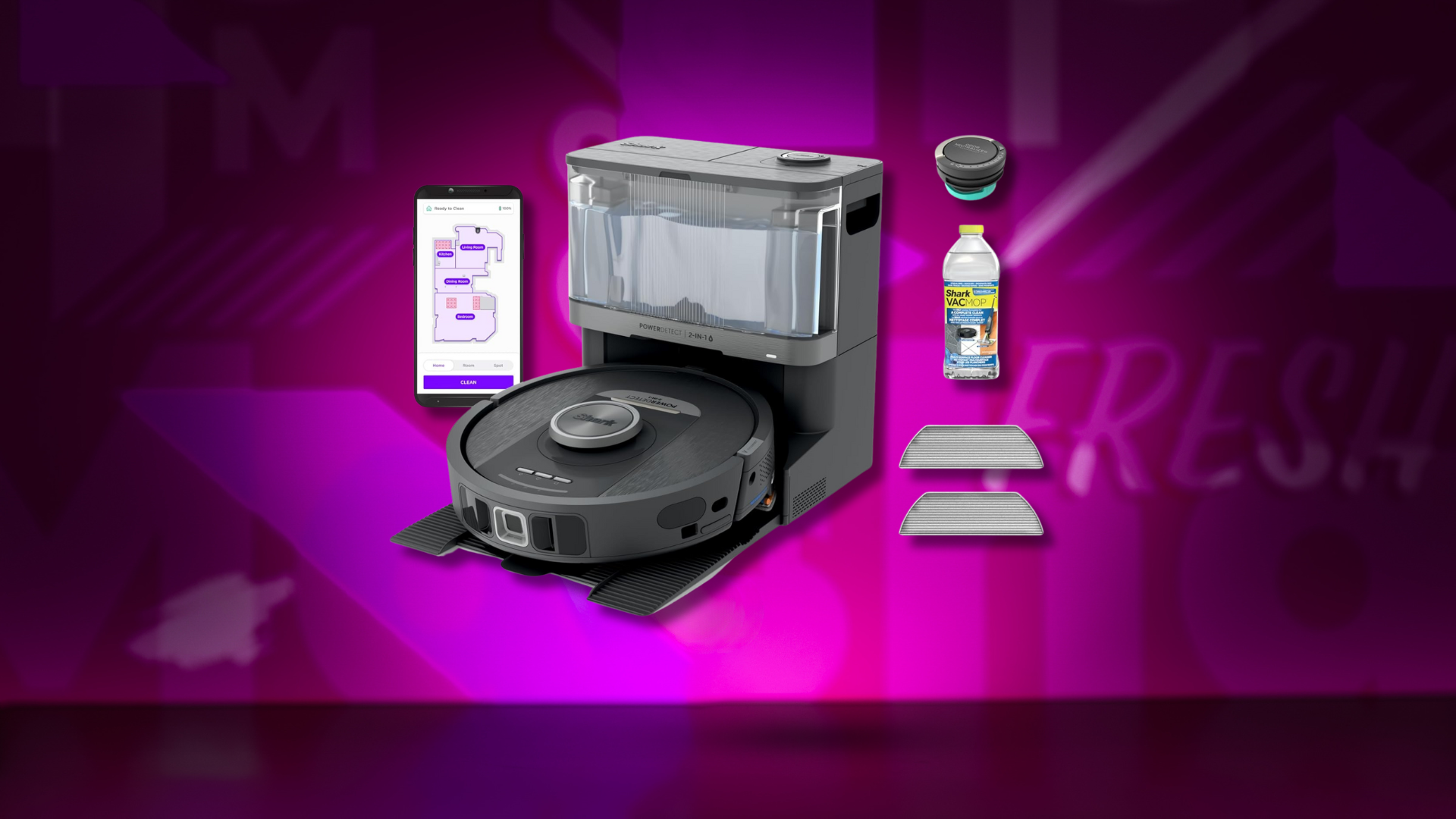 Shark PowerDetect 2-in-1 Robot Vacuum and Mop