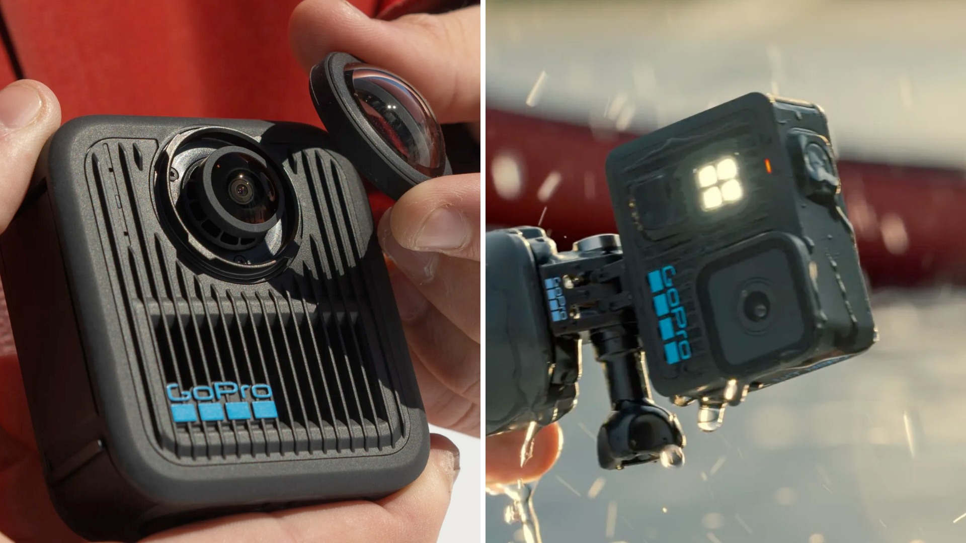 The GoPro MAX2 and GoPro LIT HERO.