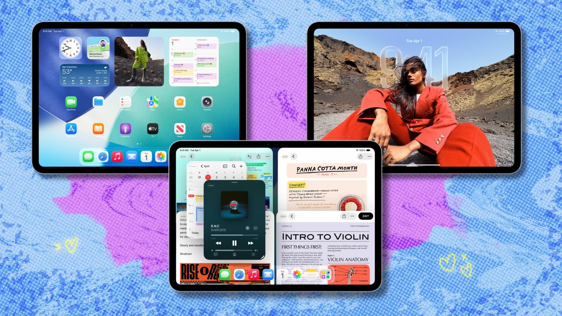 new lock screen, windows, and home screen on ipados 26