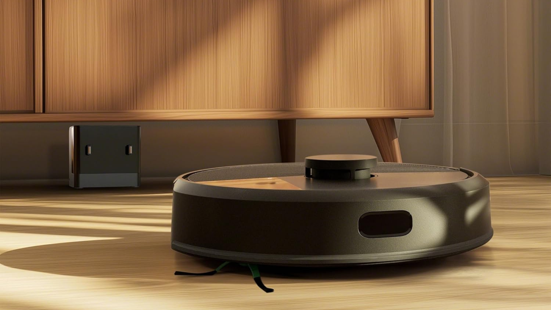 An iRobot Roomba 104 vacuum