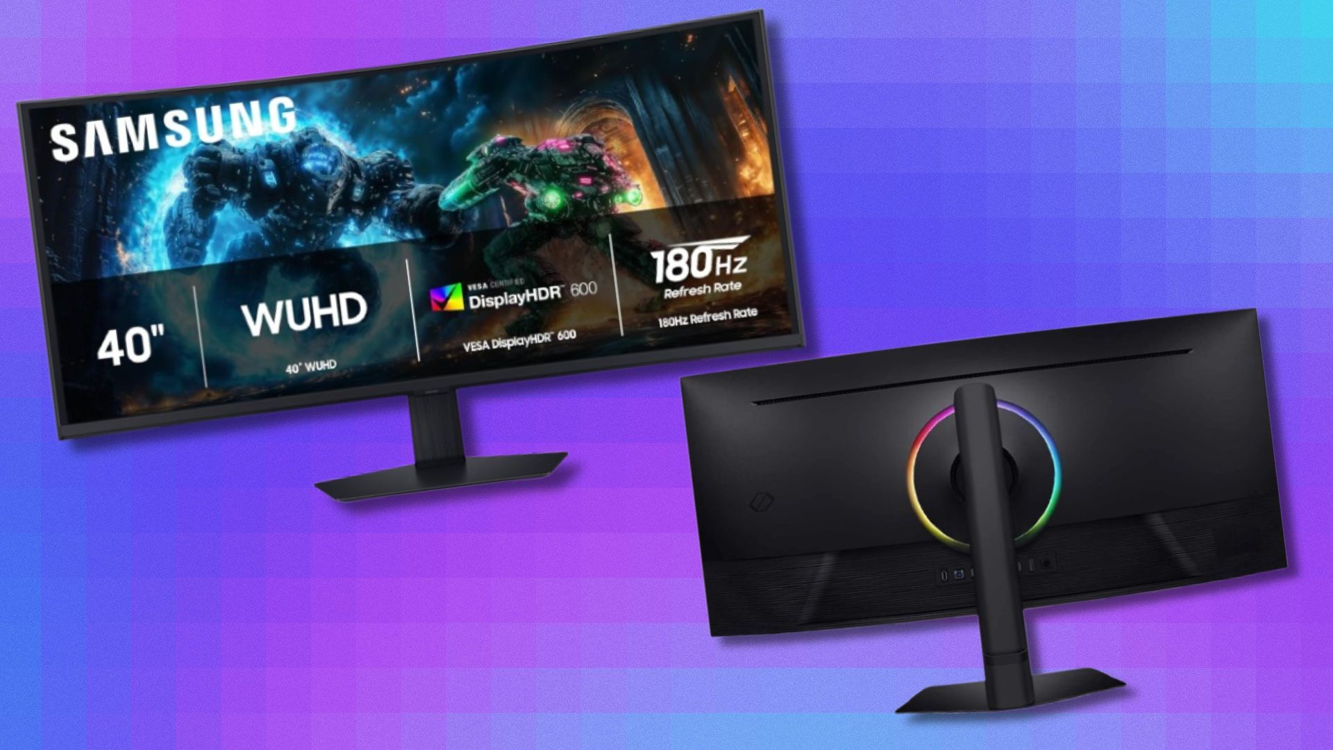 the Samsung Odyssey G7 monitor