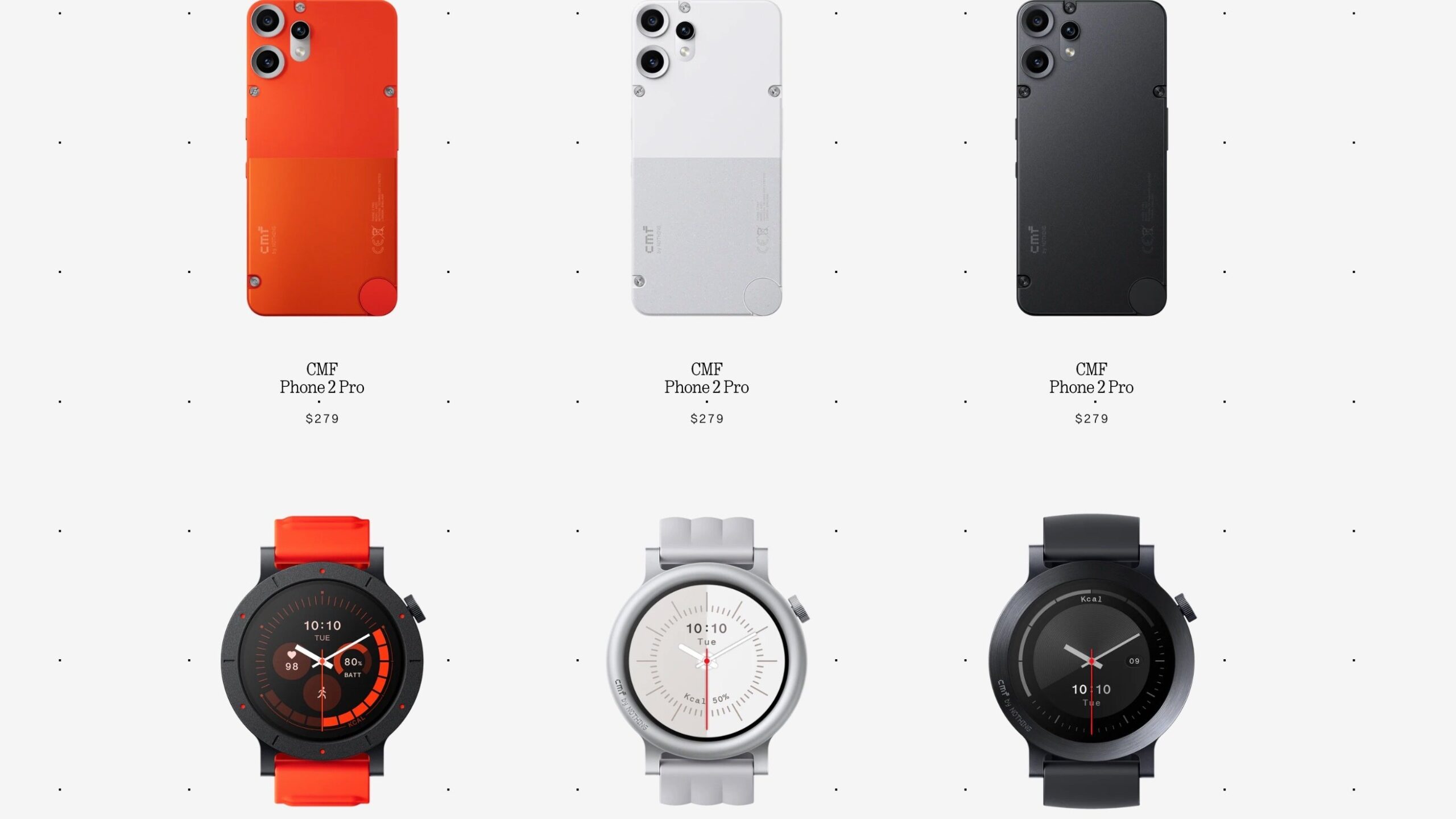 nothing cmf products on website