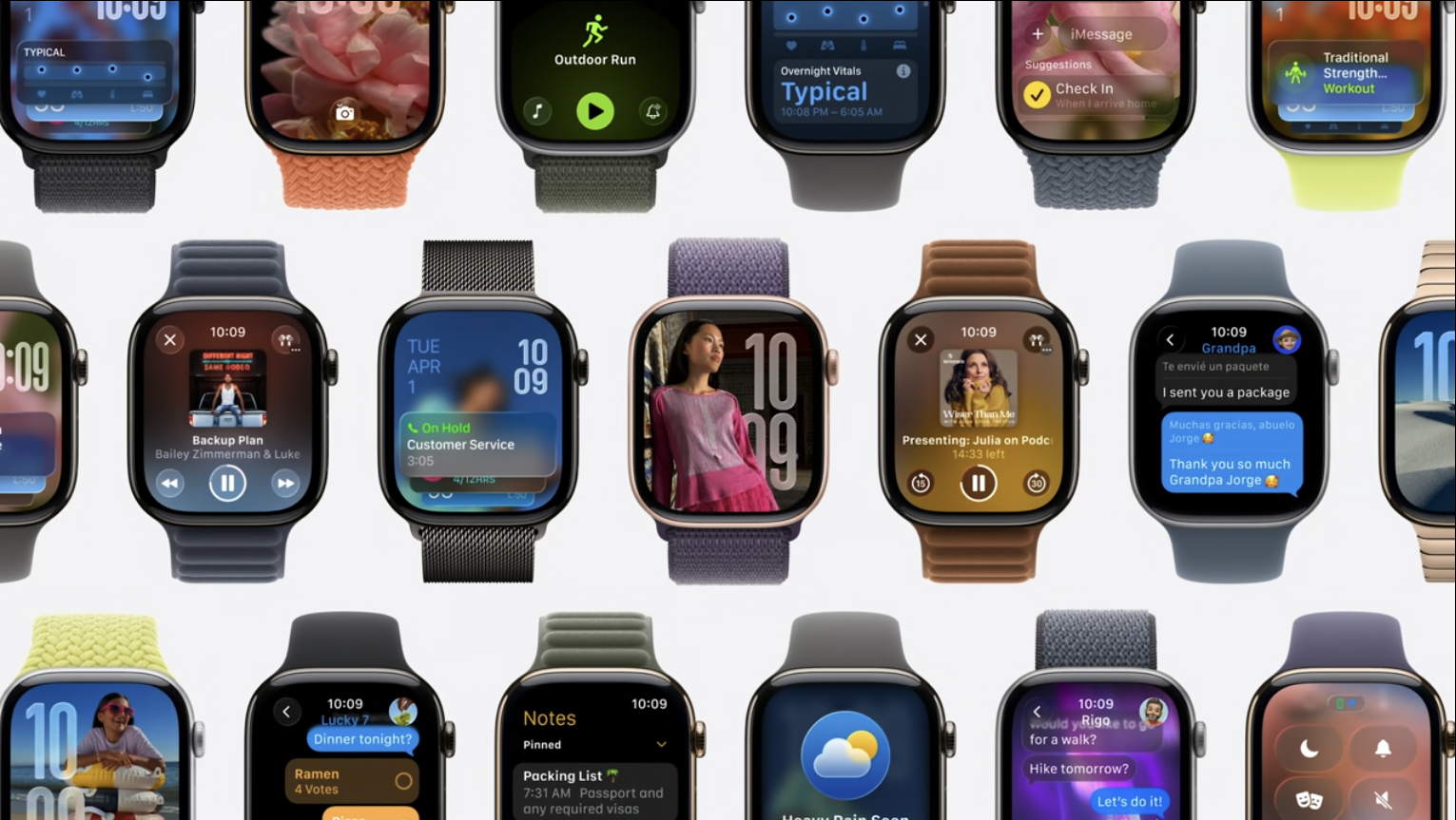 The Apple Watch series 11