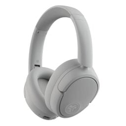JLab JBuds Lux ANC Wireless Headphones, Cloud White, Hybrid Active Noise Cancelling, Customizable Sound, Spatial Audio Compatible, Premium Over-Ear Bluetooth Headset