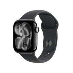 Apple Watch Series 11 (GPS, 42mm, S/M Black Sport Band)