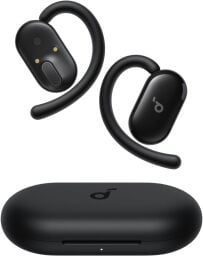A pair of Soundcore V20i open-ear headphones