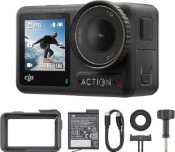 the DJI Osmo Action 4 Essential Combo