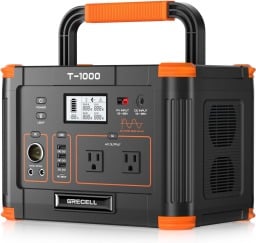 the Grecell T-1000 portable power station