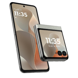 Motorola Razr (2025) on white background