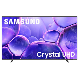 Samsung Crystal UHD U8000F 4K TV on white background