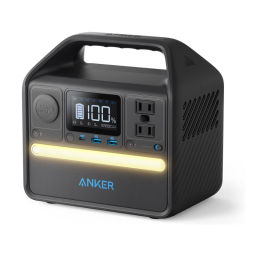 Anker portable power station on white backgroundq