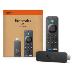 Amazon Fire TV Stick 4K on white background
