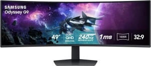a curved samsung gaming monitor