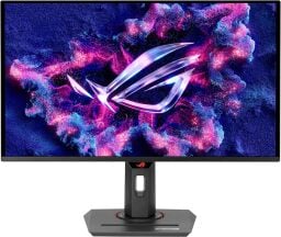 asus rog strix gaming monitor against a white background