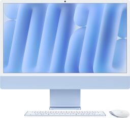 Apple iMac in blue
