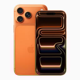 Apple iPhone 17 Pro in orange