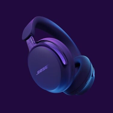 bose quietcomfort ultra headphones 2nd gen in midnight violet color