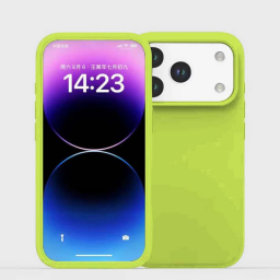 green silicone iphone case