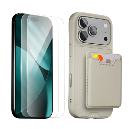 phone case with detachable wallet