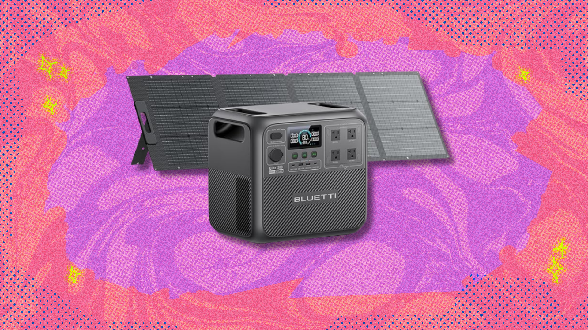 Bluetti Solar Generator Elite 200 V2