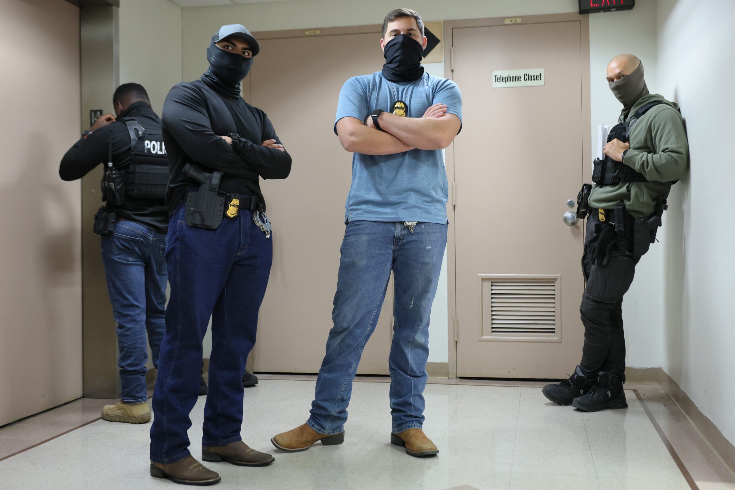 ICE agents